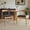 Nature-Black, variant on Farini Mid-Century Dining Chairs Set of 4, Solid Wood Frame & PU Leather Upholstered Seats, Walnut-Black