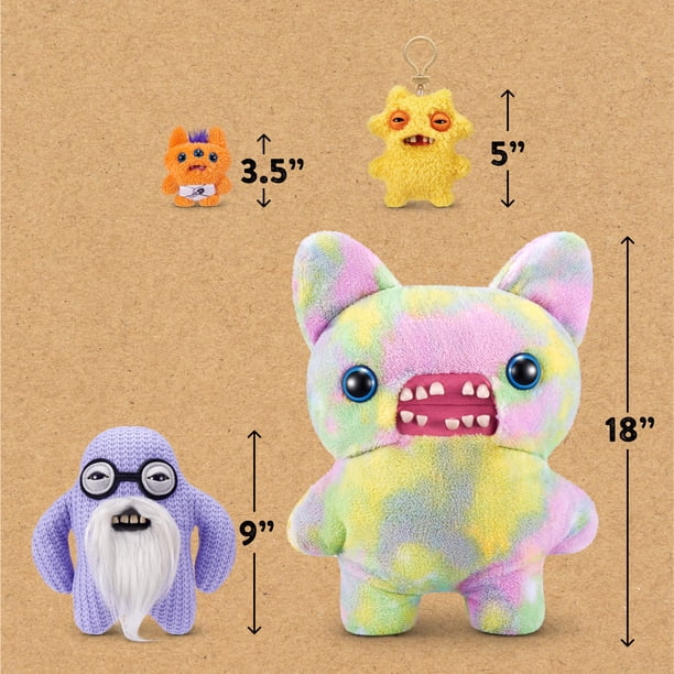 Fuggler Old Fogies 9 inch (Mr Needles), Funny Ugly Monster Stuffed