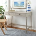 thumbnail image 2 of SAFAVIEH Ryleigh 2-Drawer Desk Taupe, 2 of 15