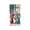 E, variant on huayou Independence Day Firework Door Cushion, with Red White Blue Color Decoration, 4 of July Elegant Door Cover, for Front Door Back Door Indoor Outdoor Home Decor