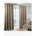thumbnail image 1 of Set 2 Cortinas Blackout Premium 280x220cm  color beige, 1 of 4