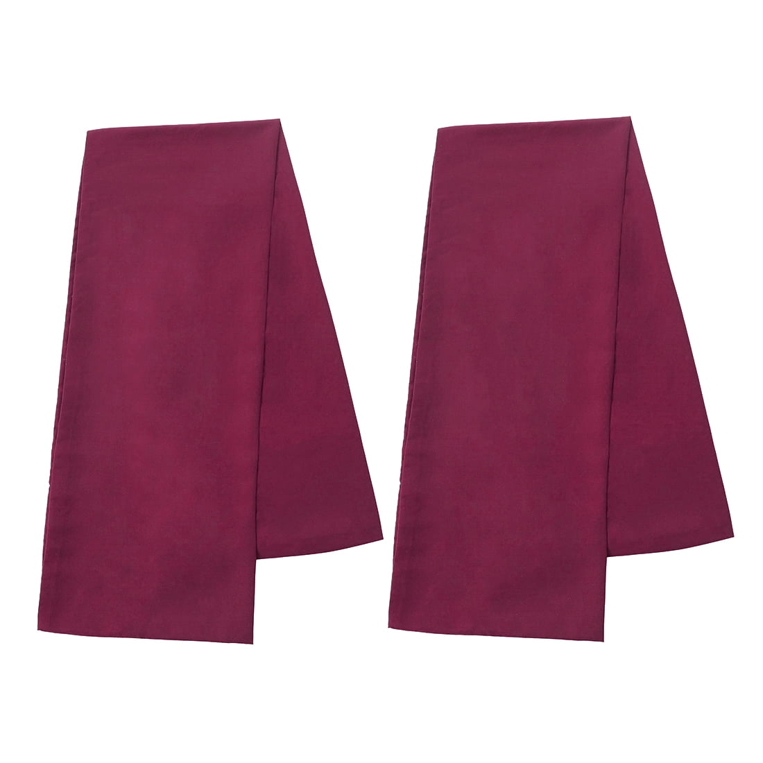 Unique Bargains Microfiber Solid Long Body Pillowcases, 2-Pack Wine 20" x 60"