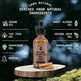 thumbnail image 3 of Striking Viking Aceite para el crecimiento de la barba con biotina, 2 onzas líquidas, paquete de 2 sándalo, suero espesante y acondicionador para el crecimiento de la barba con biotina para hombres co, 3 of 9