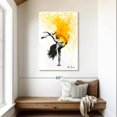 thumbnail image 2 of Elephant Stock Break Into Dance Wall Art - Vertical Canvas Wall Art - Living Room Wall Decor - Dance Canvas - Gray And White Decor By Ashvin Harrison - 30" x 45", 2 of 8