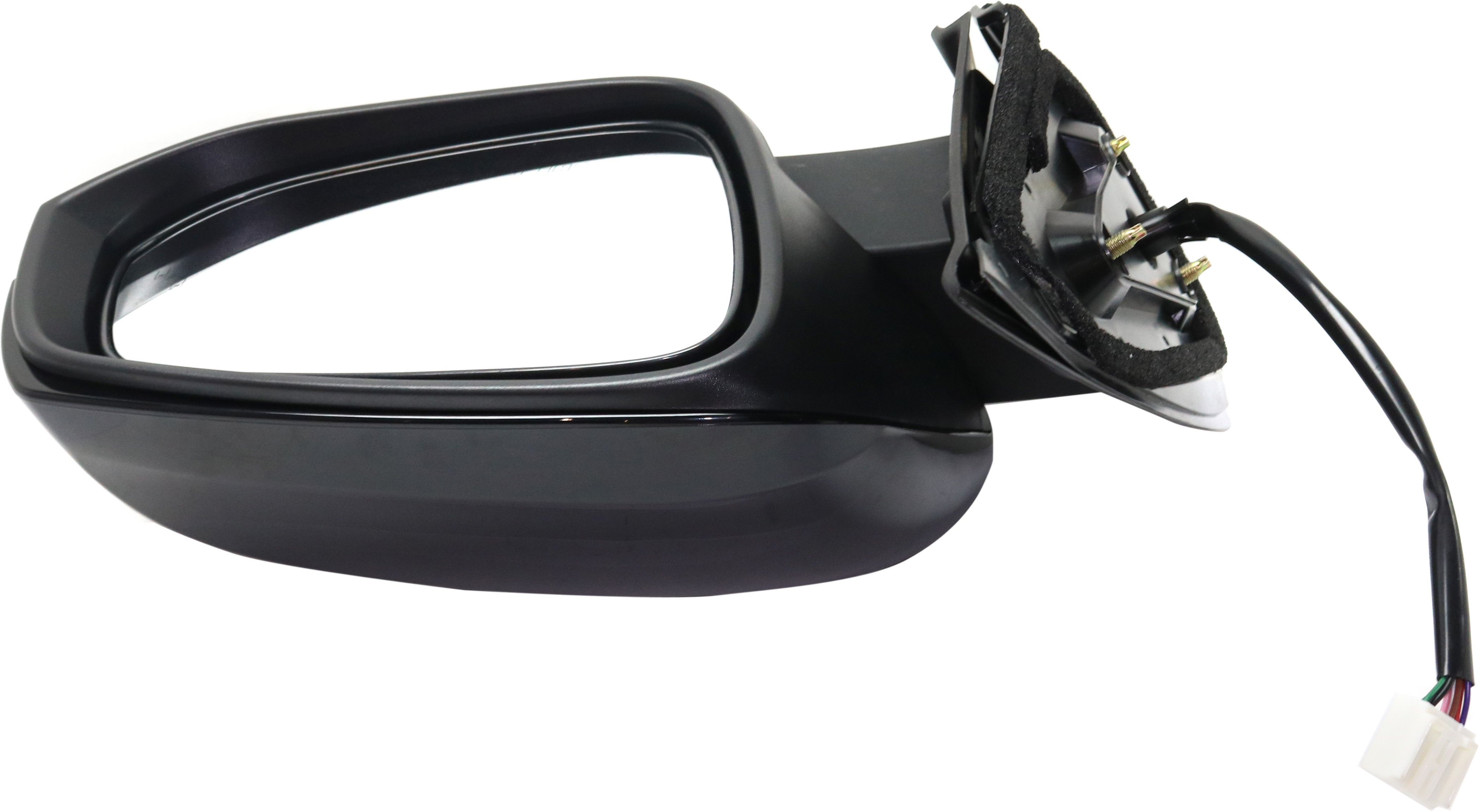 Mirror Compatible With 2016-2018 Toyota Tacoma Right Passenger Side Heated W/ Blind Spot Detection In Glass In-Housing Signal Light Paintable Kool-Vue