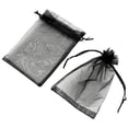 thumbnail image 4 of 100 bolsas transparentes con cordón para joyas, bolsas de regalo para bodas, fiestas, regalos de Navidad, bolsas de regalo con cordón, 4 of 8