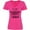 Hot Pink, variant on Inktastic My Aunt is a Respiratory Therapist and a Hero Women's V-Neck T-Shirt
