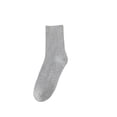 thumbnail image 2 of Women's Socks Cotton Socks Solid Color Socks Mid Tube Socks White Black Cotton Socks Sport Sock Unisex, 2 of 5