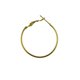 thumbnail image 5 of Pendientes de aro grandes Sunnimix Redondo Simple De Huggie 20pcs Cuelga Joyería Oro, 5 of 6