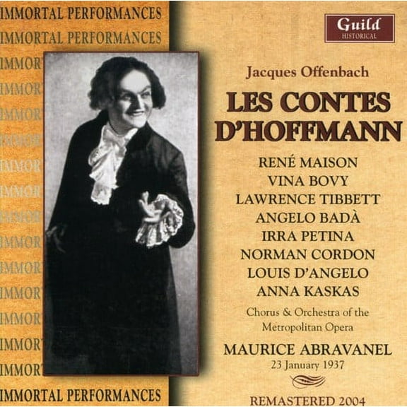 Maison / Bovy / Tibbett - Tales of Hoffmann - Music & Performance - CD
