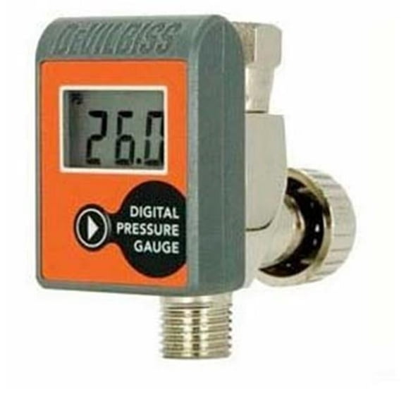 Itw Devilbiss Air Adjustable Valve With Digital Gauge