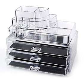 Clear Acrylic Makeup Organizer Cosmetic Organizer And Large 3