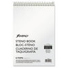 Ampad Steno Books, Gregg Rule, Tan Cover, 6 X 9, 80 Green Tint Sheets