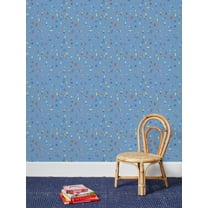 Fisher-Price Land Removable Vinyl Wallpaper by Fisher-Price - Periwinkle