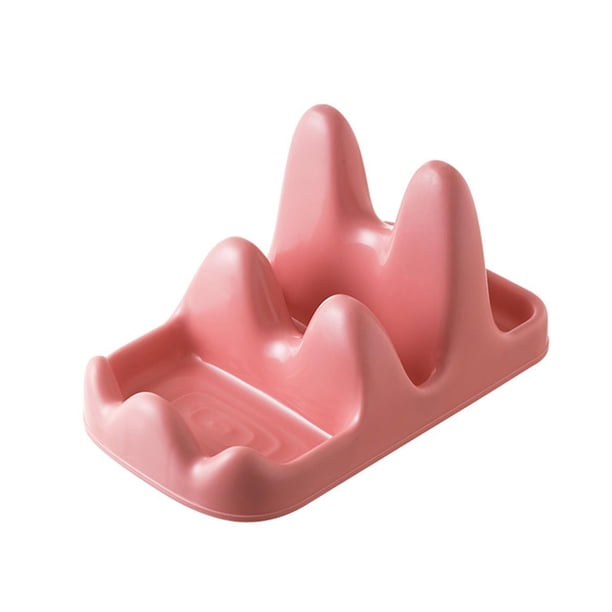 Soporte para tapas de ollas, resistente al agua, para guardar tapas de ollas y cucharas, y tablas de cortar. rojo