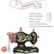 thumbnail image 3 of Embroidery sewing machine shape memory stick, black 16GB., 3 of 5