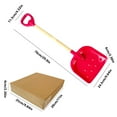 thumbnail image 2 of Qholemyo Thickened Snow Shovel Outdoor Large Beach Shovel Children's Beach Toy Dredging Tool Sand Shovel, Dual-use Snow Shovel & Sand Shovel, Kids-friendly Outdoor Shovel, 2 of 2