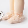 thumbnail image 3 of HLONK Newborn Baby Girls Princess Socks Lace Ruffle Frilly Ankle Dress Sock for Infants Toddler, 3 of 7