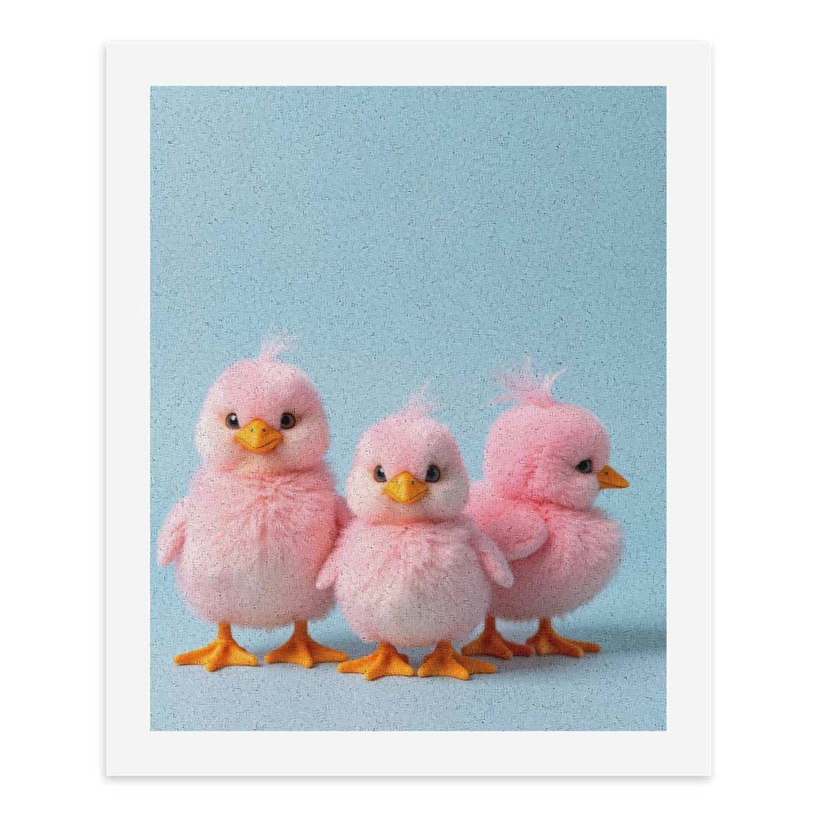 Paint by Numbers Kit for Adults, Pink Birds Trio Cute Paint by Numbers, Easy Paint by Numbers Kit for Adults Beginner, DIY Adult Paint by Number Kits on Canvas, Home Decor