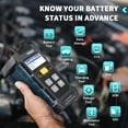 thumbnail image 2 of Romondes RD510 3in1 Car Battery Maintainer Tester &Charger &Repair 12V 4Ah-100Ah, 2 of 7