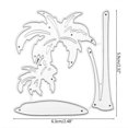 thumbnail image 3 of Coconut Tree Metal Cutting Dies Stencil DIY Scrapbooking Album Stamp Paper Card, 3 of 4