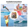 thumbnail image 6 of Daiia Floral Sunglasses Cat Art Mens Swim Trunks Swim Shorts Quick Dry Swim Shorts with Mesh Lining Pockets-3X-Large, 6 of 9