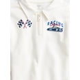 thumbnail image 2 of Wonder Nation Toddler Boys' Quarter Zip Sweater with Long Sleeves, Sizes 18M-5T, 2 of 3