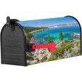 thumbnail image 2 of Mailbox Cover, Beautiful Blue Lake Dense Green Forest Snow Mountain Blue Sky Mailbox Wrap Magnetic Mailbox Covers for Outdoor Garden Yard,Farmhouse Mailbox Post Box Cover Wraps Standard Size 18"x21", 2 of 6