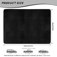 thumbnail image 7 of Bulopur Solid Black Car Trunk Mat 29" x 39", Solid Color Cargo Liner, All Weather Non-Slip Waterproof Washable Rear Trunk Mat for SUV Sedan Truck, 7 of 7