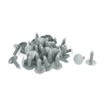 thumbnail image 1 of 50 Piezas Remache Gris de Plástico del Reborde Modelo Clips 7mm x 24mm x 30mm, 1 of 1
