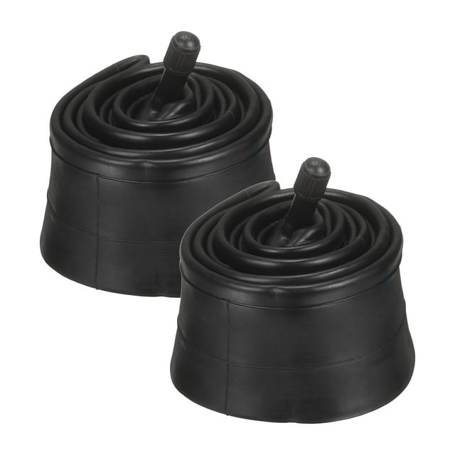 2 piezas de tubos interiores de 22" ancho que se adaptan a 1.75/1.95 tubo de bicicleta de goma con válvula estándar de 32 mm para bicicleta de montaña MTB