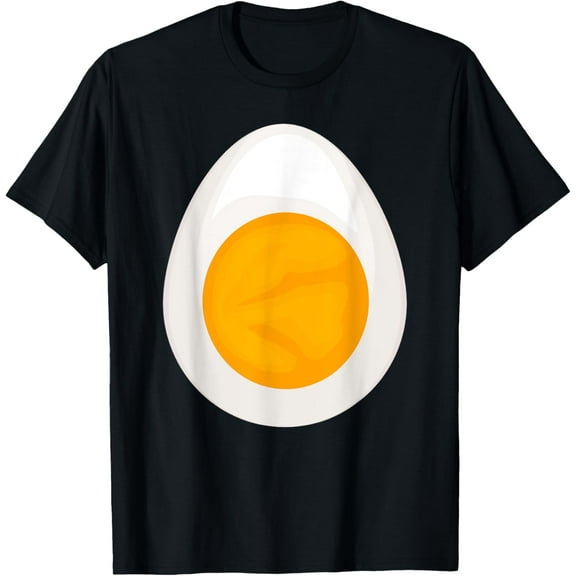 Deviled Egg Costume Halloween Food Lover T-ShirtMen's and women's short-sleeved pure cotton shirts