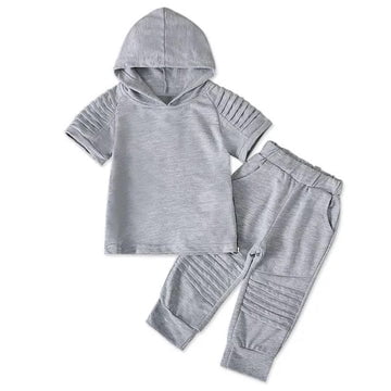 

Bubbastop Louis t-shirt and trousers set with zip detail
