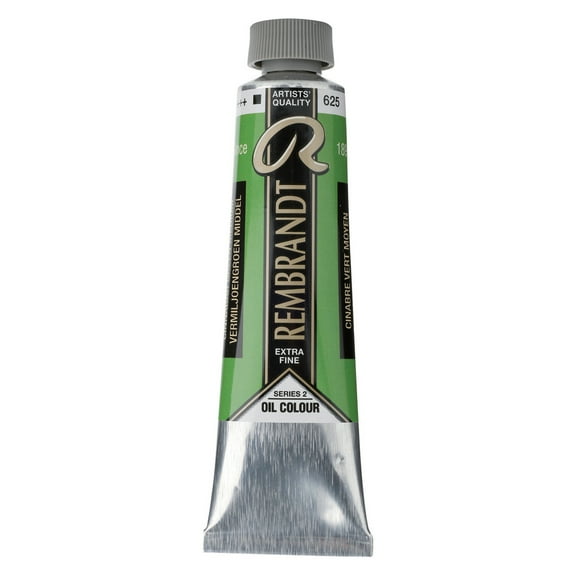 Rembrandt Artists' Oil Color, 40ml, Cinnabar Green Medium