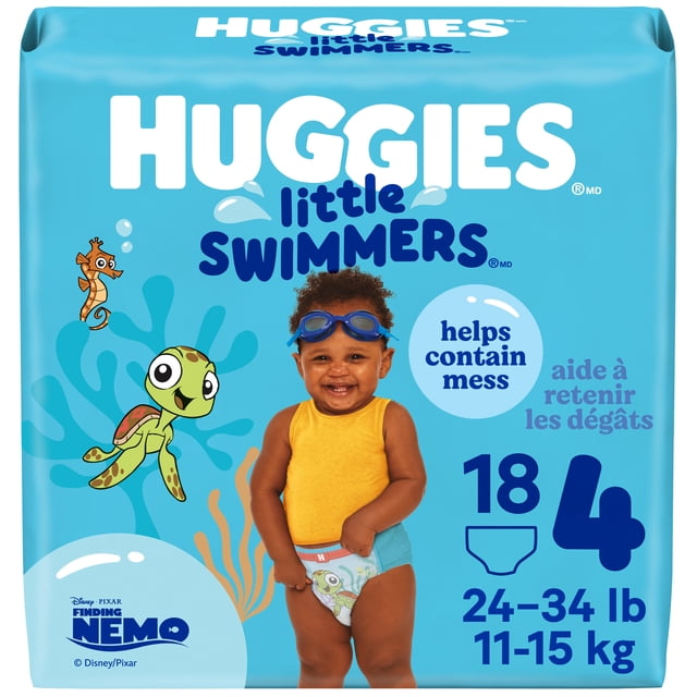 Huggies Little Swimmers Disposable Swim Diapers, Size 3, 20 ct