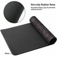 thumbnail image 2 of Topographic Map Lines XL Gaming Mouse Pad Large Waterproof Mouse Mat, 31.5x11.8 Inch, NonSlip Rubber Base, Geographic Background for Office Laptop Computer, Men Women, 2 of 6