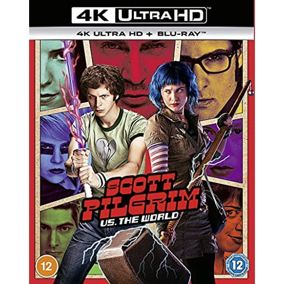 Scott Pilgrim Vs. The World (4K Ultra HD) Jason Schwartzman Brie Larson Mary Elizabeth Winstead