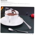 XIAOGZAHUOP Set of 4 Stainless Steel Flatware Spoons perfect for Mixing Eating Honey Desserts