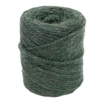 Craft County - Household Natural Jute Green 3-Ply Twine - 150 Feet