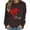Coffee, variant on Stamzod Valentines Long Sleeve Tops for Women Print Pullover Crewneck Sweatshirt Loose Casual Plus Size Sweatshirts for Women Black XXXXXL
