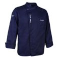 thumbnail image 1 of Chaqueta para hombre Chaqueta para mujer Chaqueta de manga larga Chaqueta de panadero Baker' Ropa de che METRO Macarena Chaqueta de chef uniforme para hombres, 1 of 8