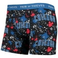thumbnail image 4 of Men's Pair of Thieves Black/Royal Chicago Cubs Super Fit 2-Pack Boxer Briefs Set, 4 of 5