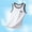 White, variant on BRGZLK Children's Cotton Tank Top Boys Girls Summer Fashion Solid Color Sleeveless Camisole Kids Comfortable and Soft Narrow Shoulder Vests Green 7-8 Years