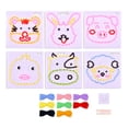 thumbnail image 1 of Xingzhi 6pcs/set Children S Sewing Kit Creative Thread Boards For Learning And Play Interactive Educational pet, 1 of 6