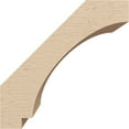 thumbnail image 3 of Ekena Millwork 5"W x 6"D x 6"H Imperial Rough Cedar Woodgrain TimberThane Knee Brace, Primed, 3 of 6