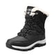 thumbnail image 1 of Botas de tobillo para mujer, botas de nieve suaves, botas con cordones, botas de nieve cálidas y acogedoras para invierno, 1 of 9