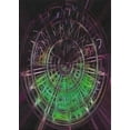 thumbnail image 1 of Ahgly Company Machine Washable Indoor Rectangle Transitional Midnight Gray Area Rugs, 4' x 6', 1 of 7