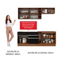 thumbnail image 5 of Cocina Integral Completa Modular Madesa Parma 220cm BN 07, 5 of 5