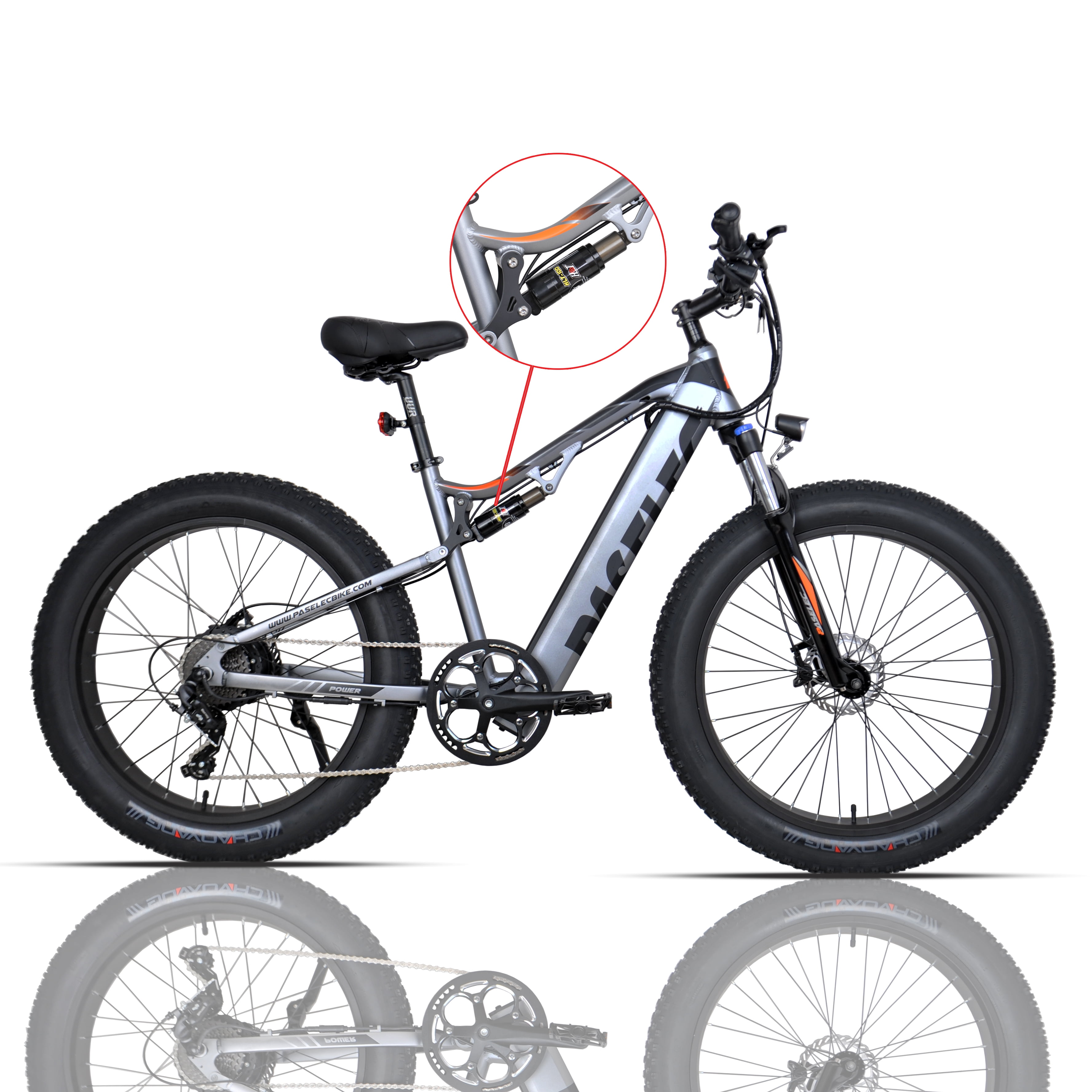 PASELEC Electric Mountain Bike for 
