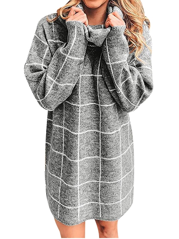 loose fit jumper dress